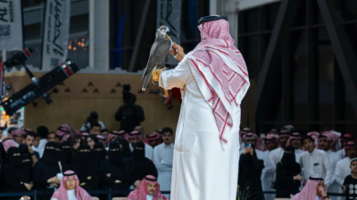 بربع مليون ريال.. بيع صقرين من منغوليا لأول مرة بمعرض الصقور والصيد السعودي الدولي.